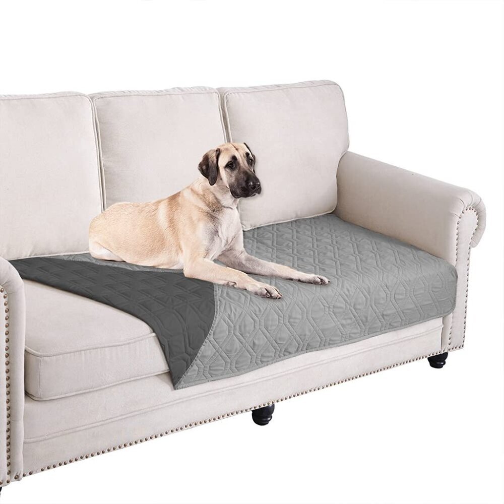 Waterproof Pet Furniture Cover Reversible Sofa Bed Protector Machine Washable